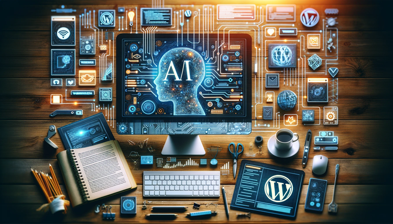 KI Website erstellen kostenlos mit Wordpress: 4-Schritt-Anleitung